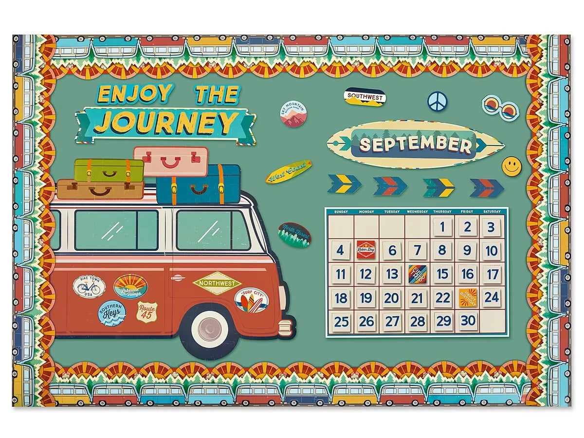 Adventurer Sunrise Scalloped Border - US 8235