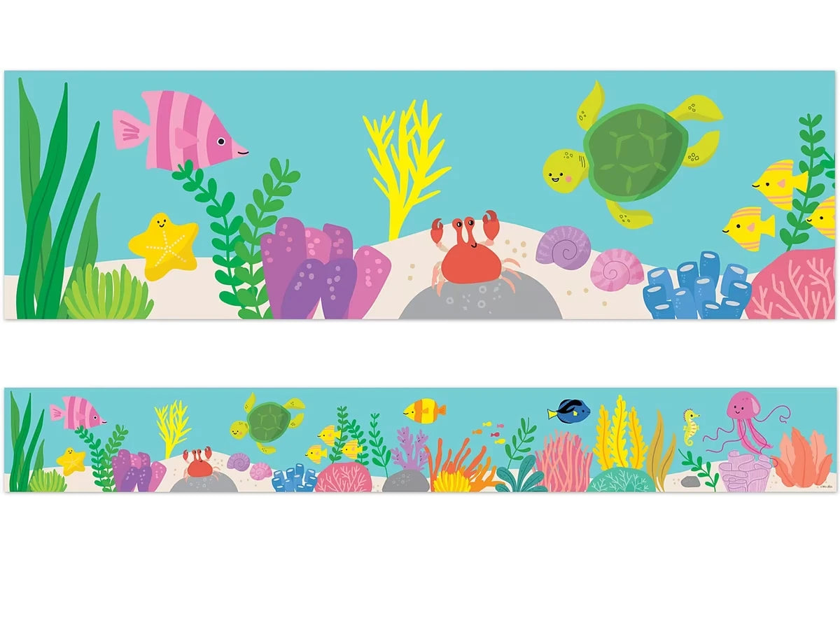 Sea Friends Under the Sea Border - US 1007