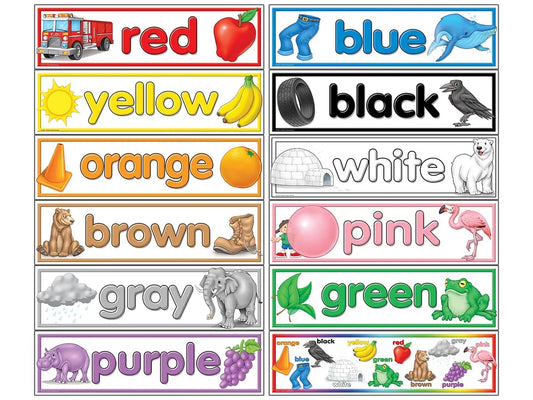 Learning Colors Bulletin Board Set - US 3856