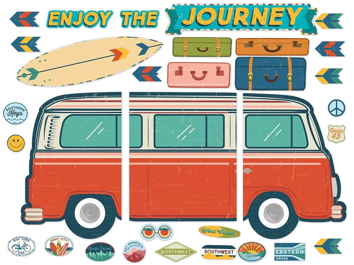 Adventurer Enjoy the Journey Bulletin Board Set - US 1905