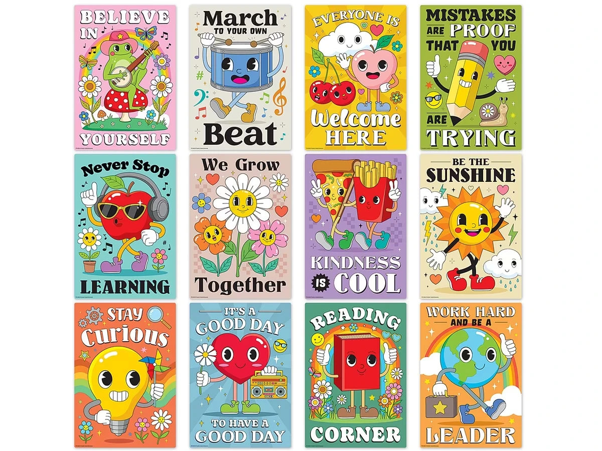 Retro Fun Small Poster Pack - US 1940