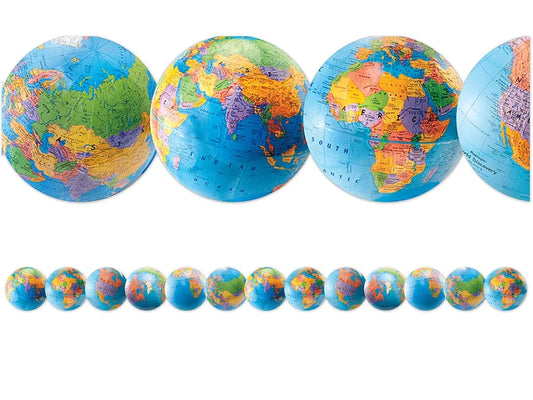 Our World Globe Border - US 1193