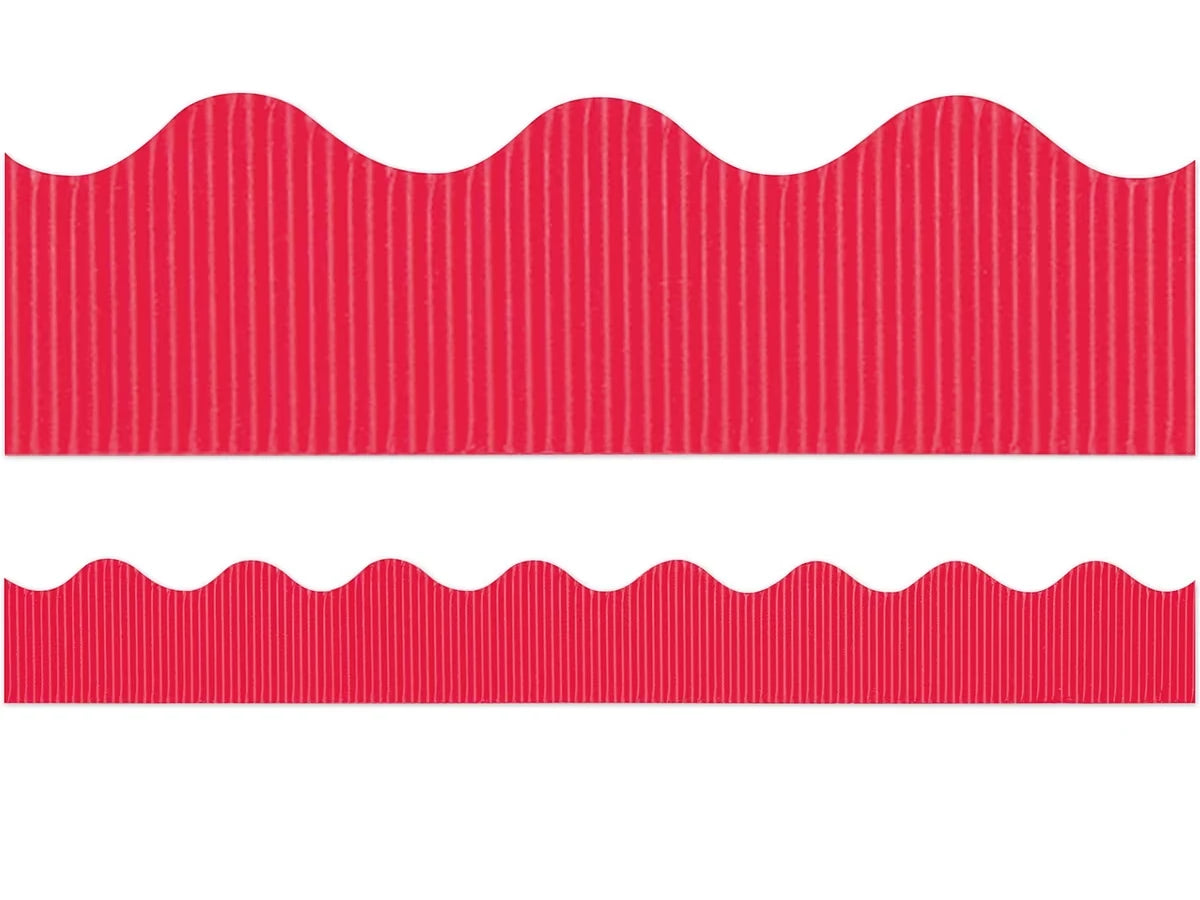 Flame Red Scalloped Bordette® - US 2373