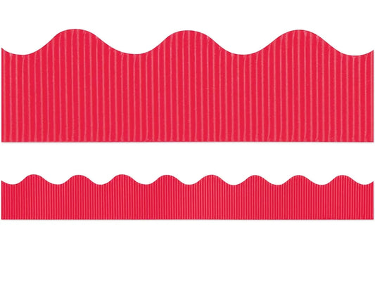 Flame Red Scalloped Bordette® - US 2373