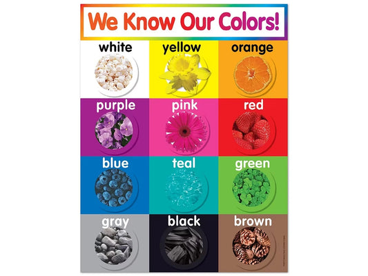 We Know Our Colors! Poster - US 6490