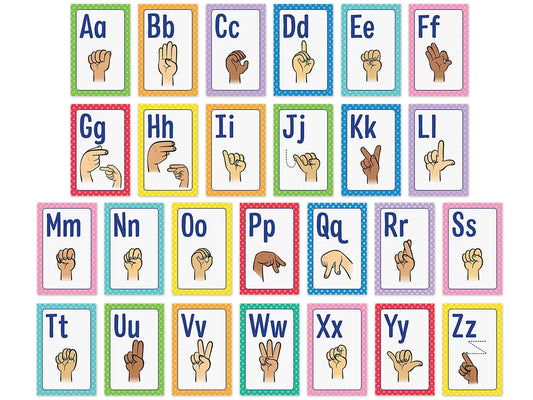 Sign Language Mini Poster Pack - US 5084