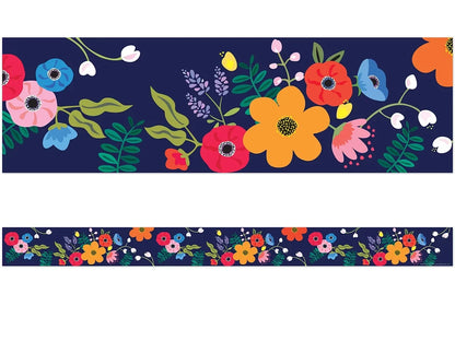 Petals & Prickles Double-Sided Floral Border - US 5039