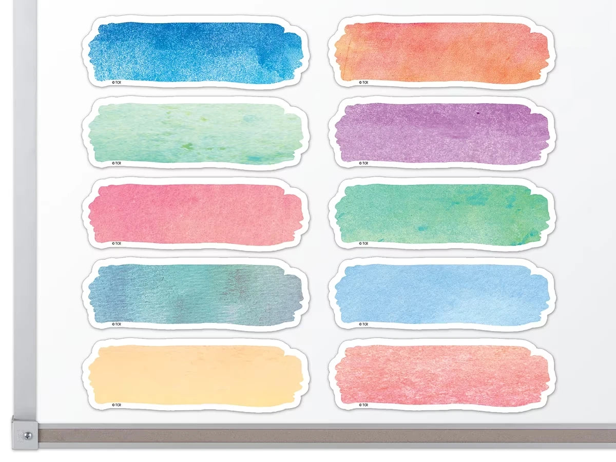 Watercolor Magnetic Write & Wipe Accents - US 9551