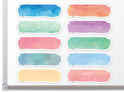 Watercolor Magnetic Write & Wipe Accents - US 9551