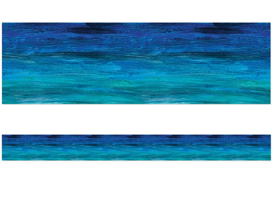 Eric Carle Shades of Blue Border - US 4693