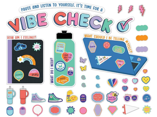 We Stick Together Vibe Check Bulletin Board Set - US 9655