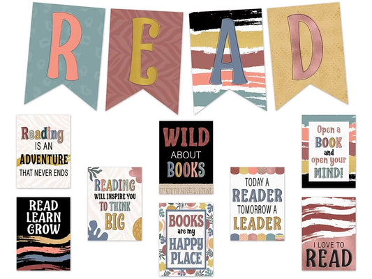 Wonderfully Wild Read Bulletin Board Set - US 2306