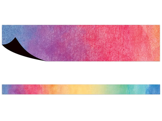 Watercolor Magnetic Border - US 6217