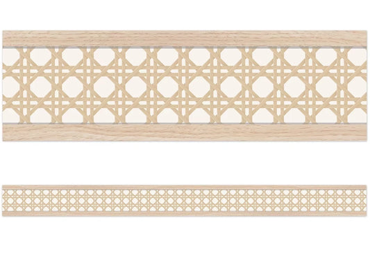 True to You Woven Rattan Border - US 9983
