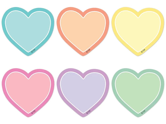 Pastel Pop Heart Mini Accents - US 5464