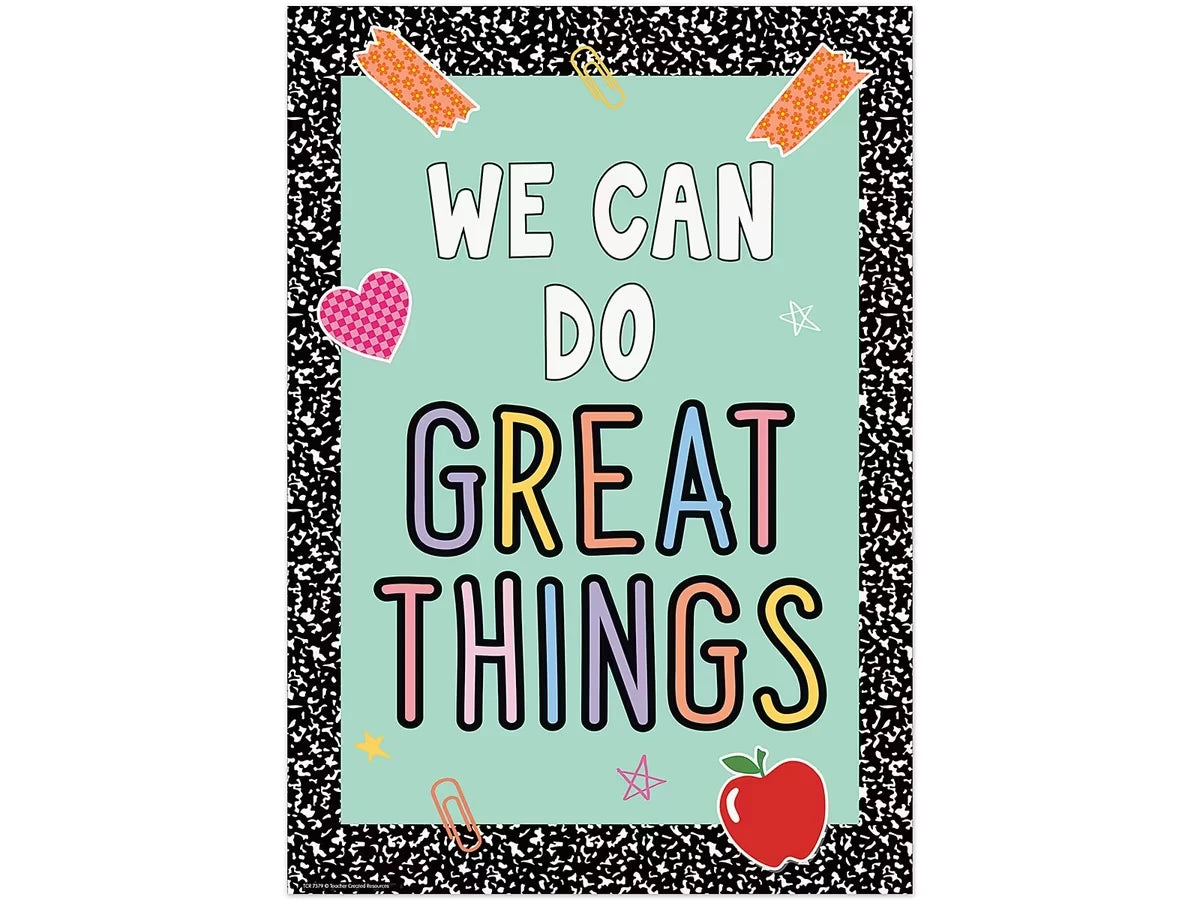 Cool for School We Can Do Great Things Poster - US 6182
