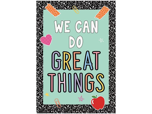 Cool for School We Can Do Great Things Poster - US 6182