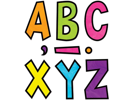 Brights 4Ever 7" Punch-Out Letters - US 6389
