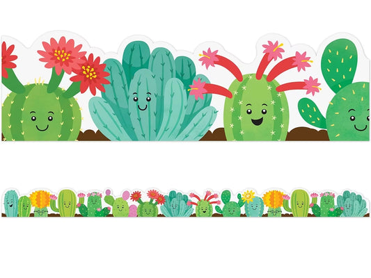 Happy Cactus Crew Border - US 3154
