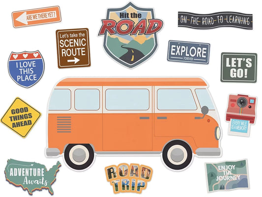 Moving Mountains Hit the Road Bulletin Board Set - US 9948