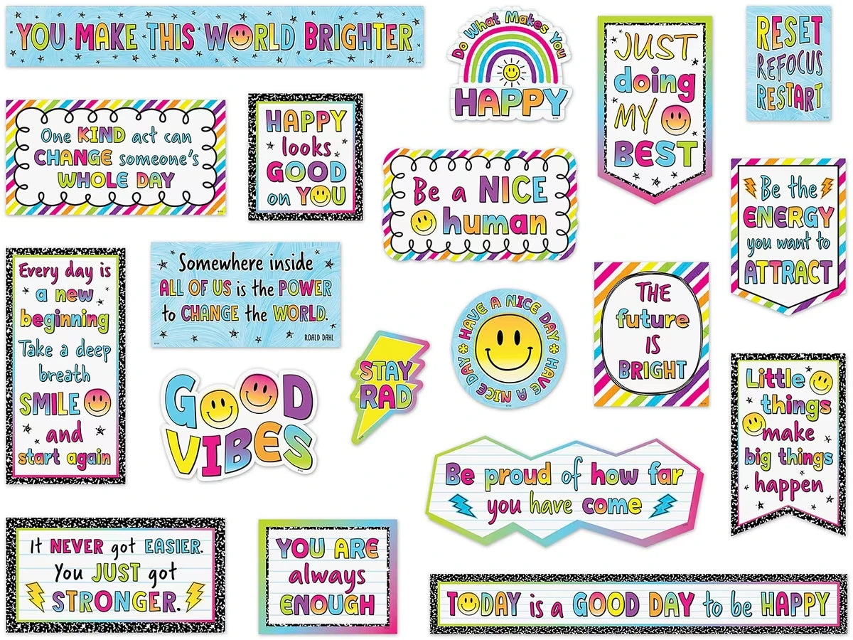 Brights 4Ever Motivational Bulletin Board Set - US 3598