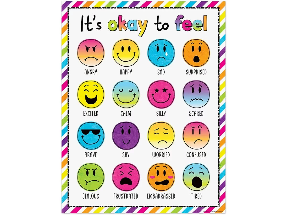 Brights 4Ever It’s Okay to Feel Poster - US 2118