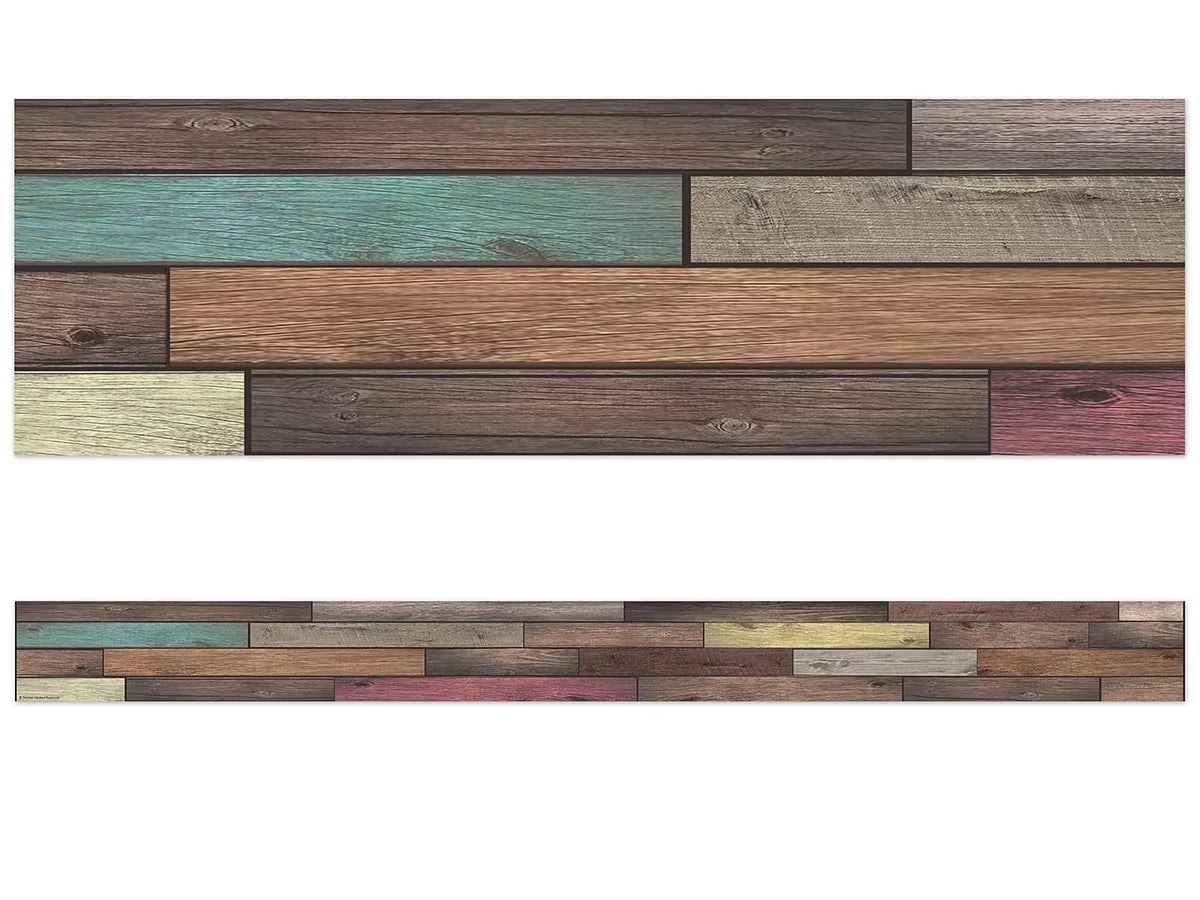 Home Sweet Classroom Reclaimed Wood Border - US 7215