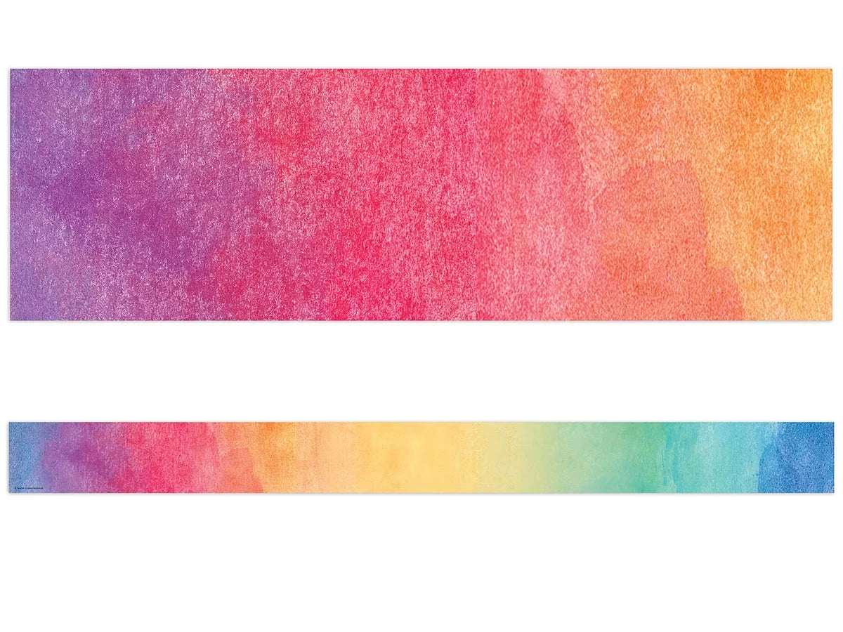 Watercolor Border - US 1552