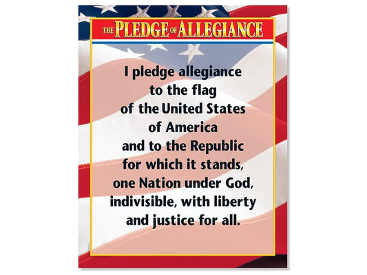 Pledge of Allegiance Poster - US 1664