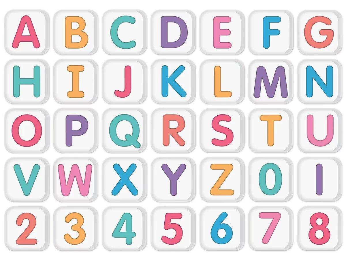 Crafty and Cool 3 1/2" Punch-Out Letters - US 8468