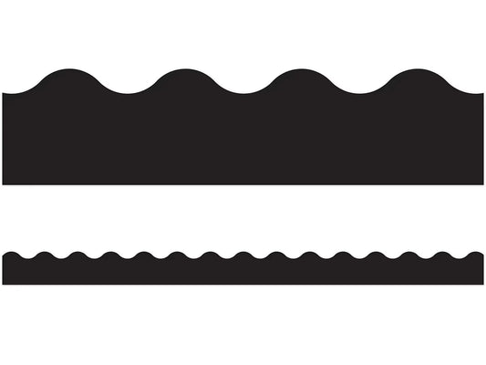 Black Scalloped Border - US 4957