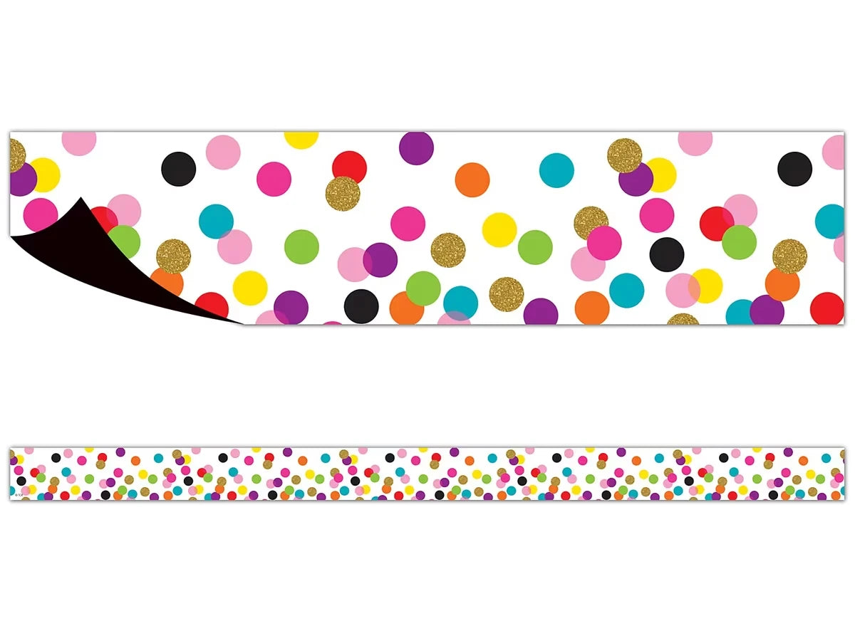 Confetti Magnetic Border - US 6124