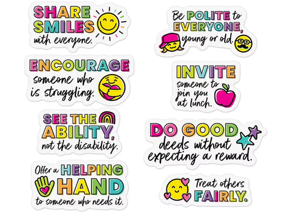 Kind Vibes Kindness Counts Bulletin Board Set - US 4112