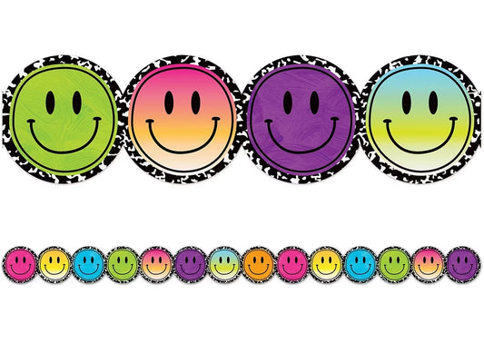 Brights 4Ever Smiley Face Border - US 2150