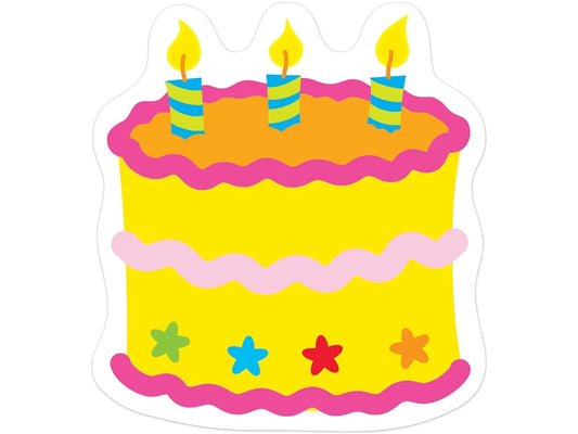 Birthday Cake Mini Accents - US 7764