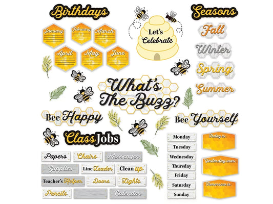 The Hive Classroom Organization Bulletin Board Set - US 3955