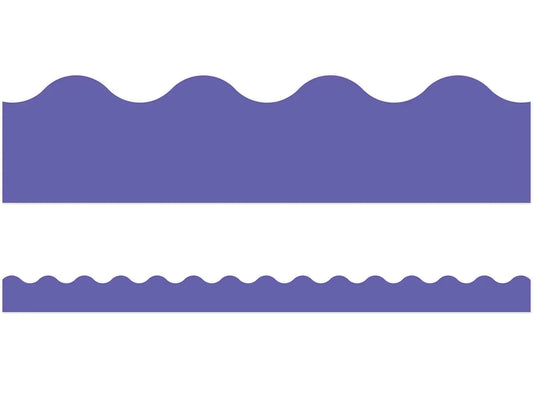 Purple Scalloped Border - US 9472