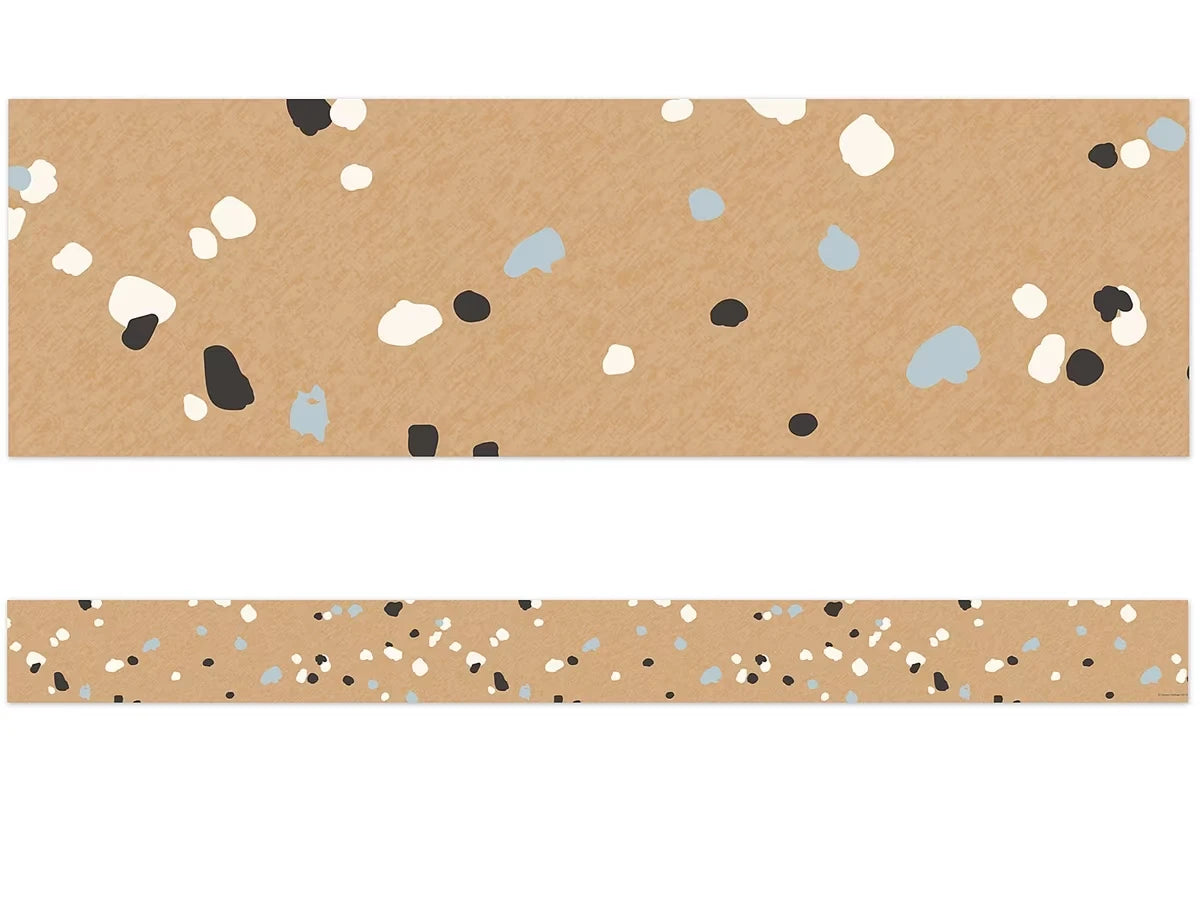 We Belong Speckled Kraft Paper Border - US 1309