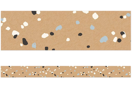 We Belong Speckled Kraft Paper Border - US 1309