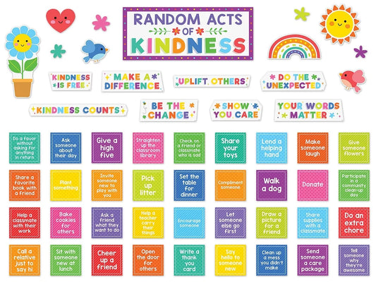 Colorful Kindness Bulletin Board Set - US 8618