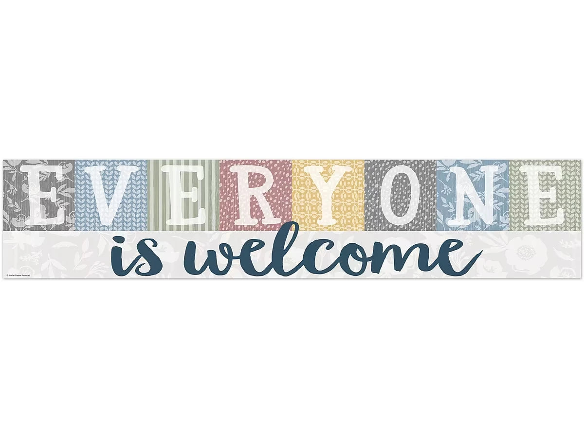 Classroom Cottage Welcome Banner - US 7326