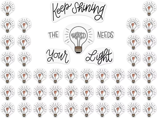 The World Needs Your Light Bulletin Board Set - US 1809