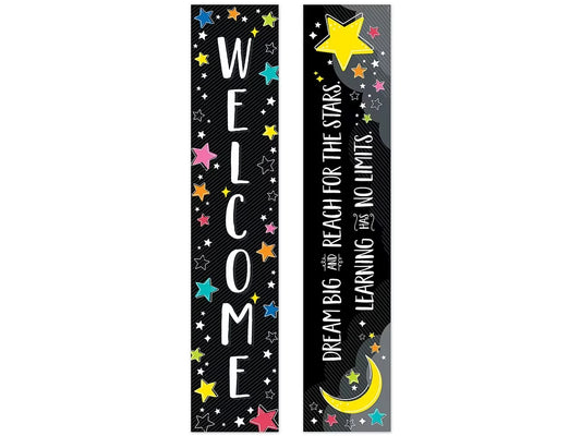Star Bright Double-Sided Welcome Banner - US 1516