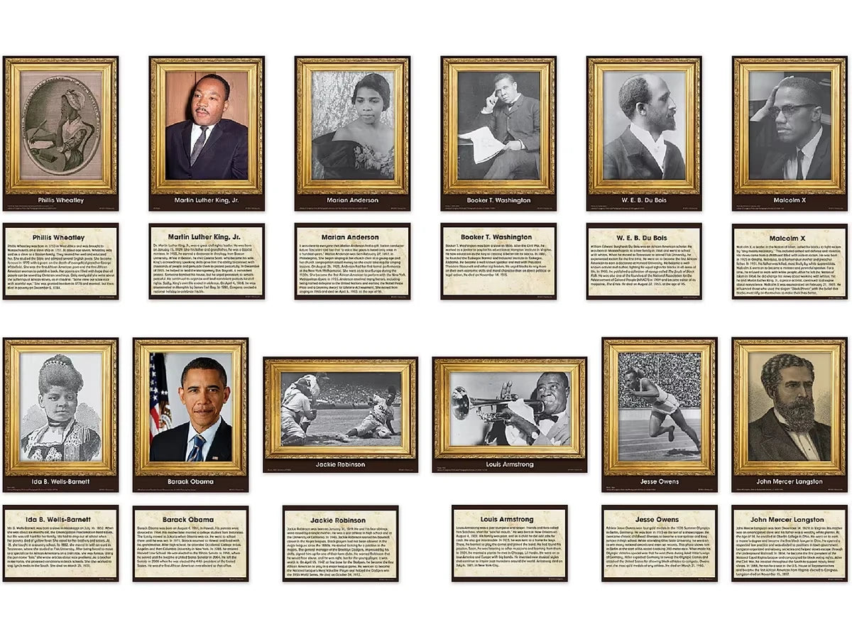 Influential African Americans Card Accents - US 9534