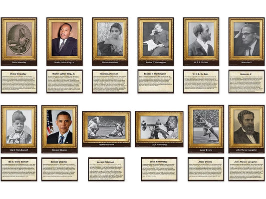 Influential African Americans Card Accents - US 9534