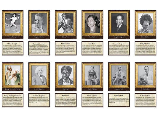 Influential African Americans Card Accents - US 9534