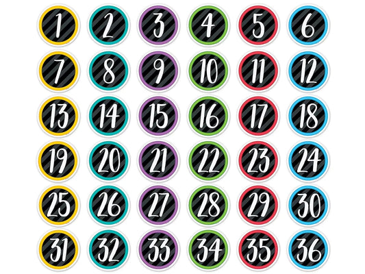 Bold & Bright Calendar Mini Accents - US 2045