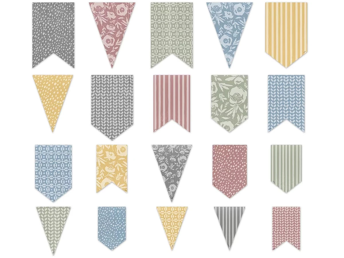 Classroom Cottage Pennant Accents - US 7256