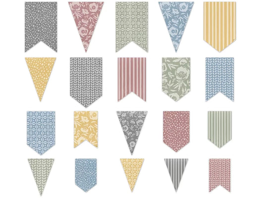 Classroom Cottage Pennant Accents - US 7256