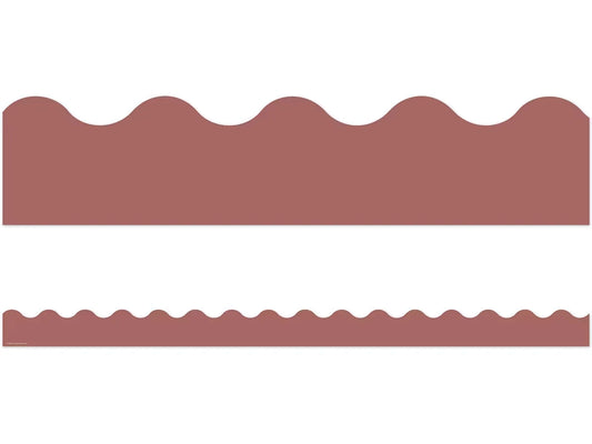 Wonderfully Wild Rose Scalloped Border - US 4726